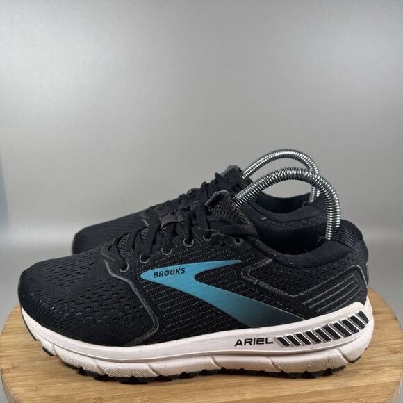 Brooks Ariel 20 Womens 8 D Shoes Black Running Walking Gym Comfort‎ Trainer - Picture 3 of 8